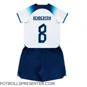 England Jordan Henderson #8 Hemmatröja Barn VM 2022 Kortärmad (+ korta byxor)
